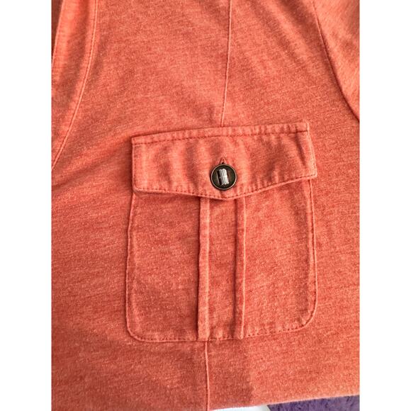Lafayette 148 New York Coral Button-Down size large - Picture 7 of 8